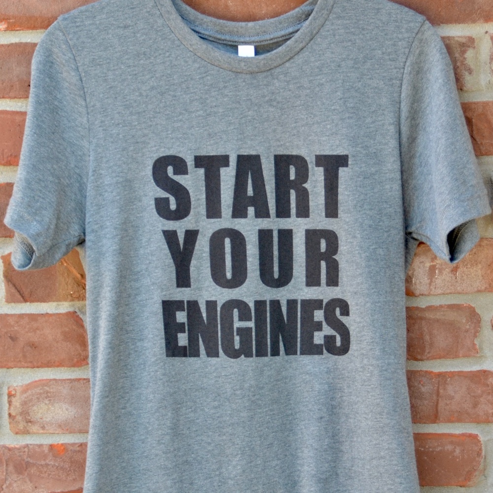 Start Your Engines tees wholesale bundle of 6